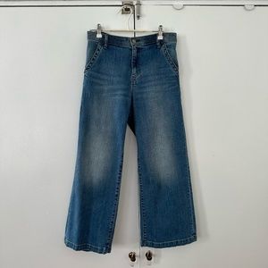 GAP Women's Cropped Flare Jeans